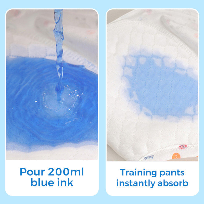 👶Plaunamos ir kvėpuojančios vasarinės sportinės kelnės vaikams - medvilnė su apsauga nuo lašėjimo-LT