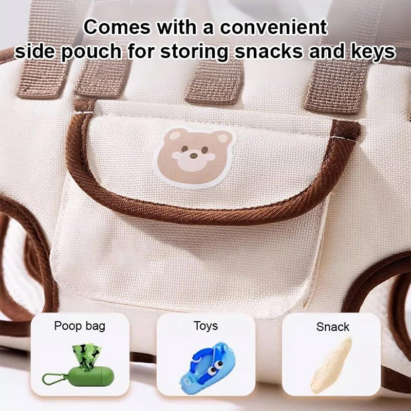 Φορητό, αναπνεύσιμο σακίδιο πλάτης για κατοικίδια-GR