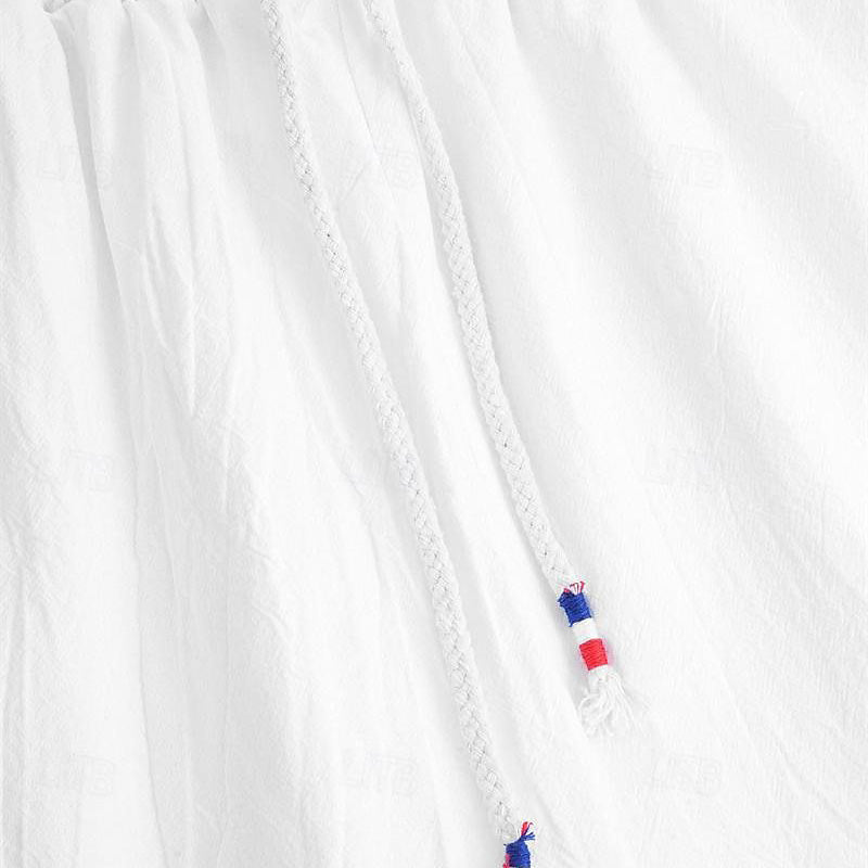 ❄️Elegantni dvodelni komplet hlač in bluze iz lana in bombaža za moške-SI