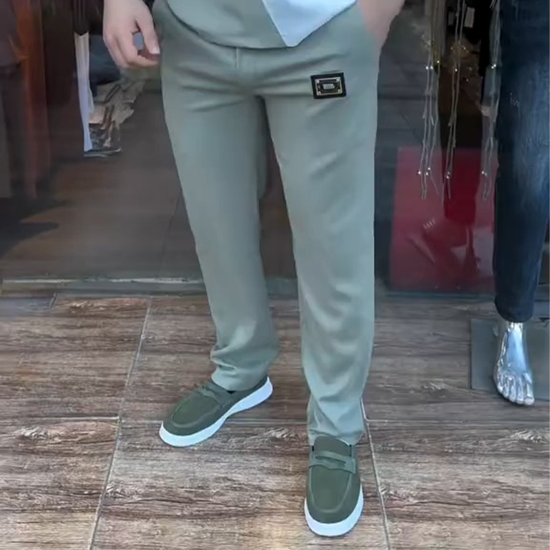 🔥 Šios vasaros tendencijos! 💁‍♀️ Vyriškas palaidinės ir kelnių komplektas kasdienai-LT