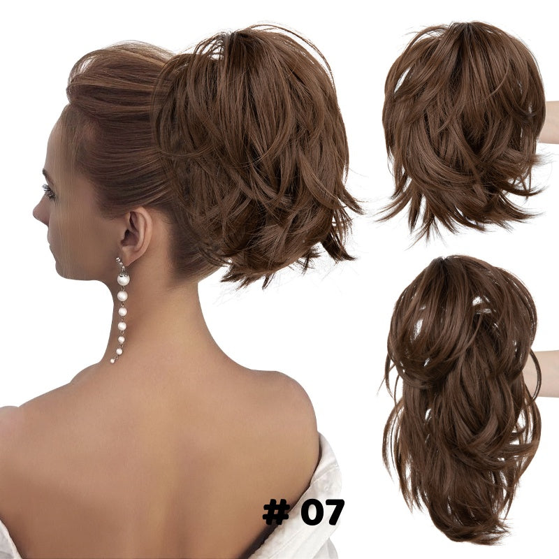 🌸Γυναικείες extensions με νύχια και αλογοουρά-GR