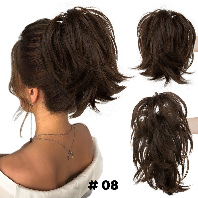 🌸Γυναικείες extensions με νύχια και αλογοουρά-GR