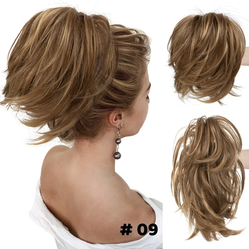 🌸Γυναικείες extensions με νύχια και αλογοουρά-GR