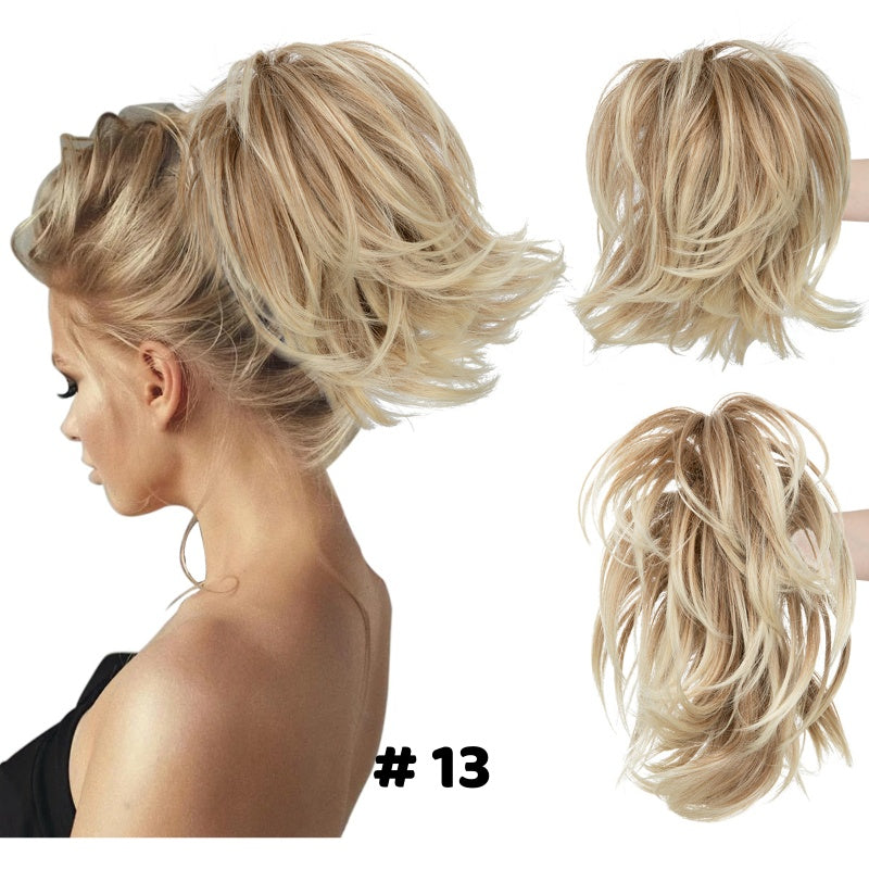 🌸Γυναικείες extensions με νύχια και αλογοουρά-GR