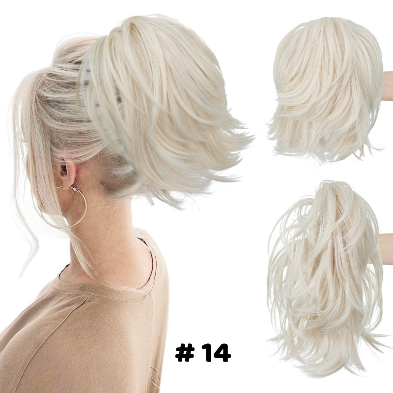 🌸Γυναικείες extensions με νύχια και αλογοουρά-GR