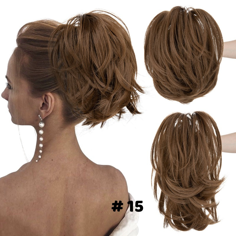 🌸Γυναικείες extensions με νύχια και αλογοουρά-GR