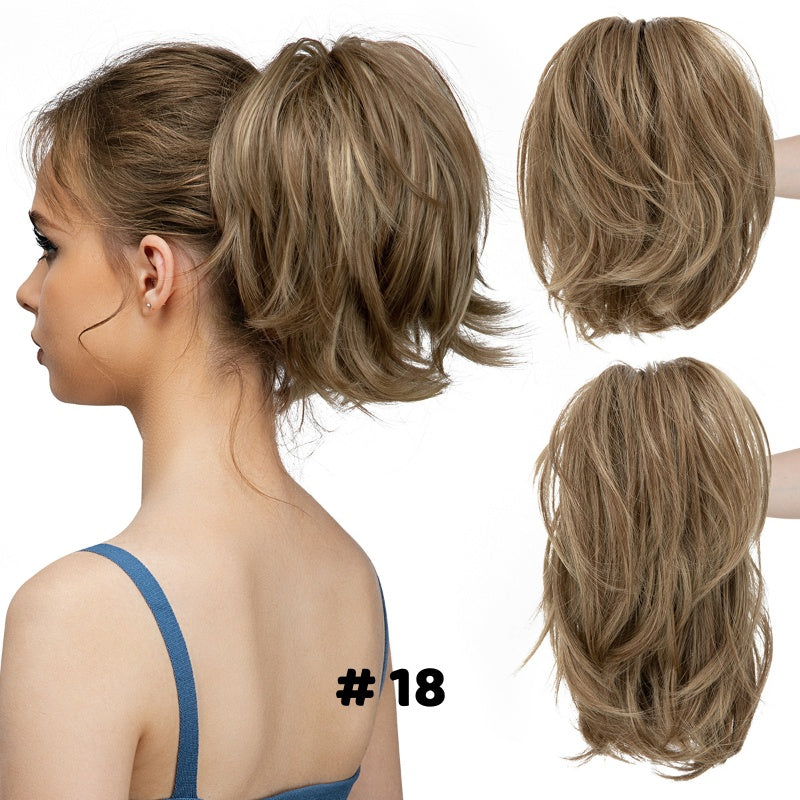 🌸Γυναικείες extensions με νύχια και αλογοουρά-GR