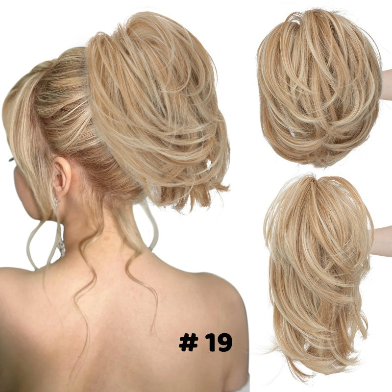 🌸Γυναικείες extensions με νύχια και αλογοουρά-GR