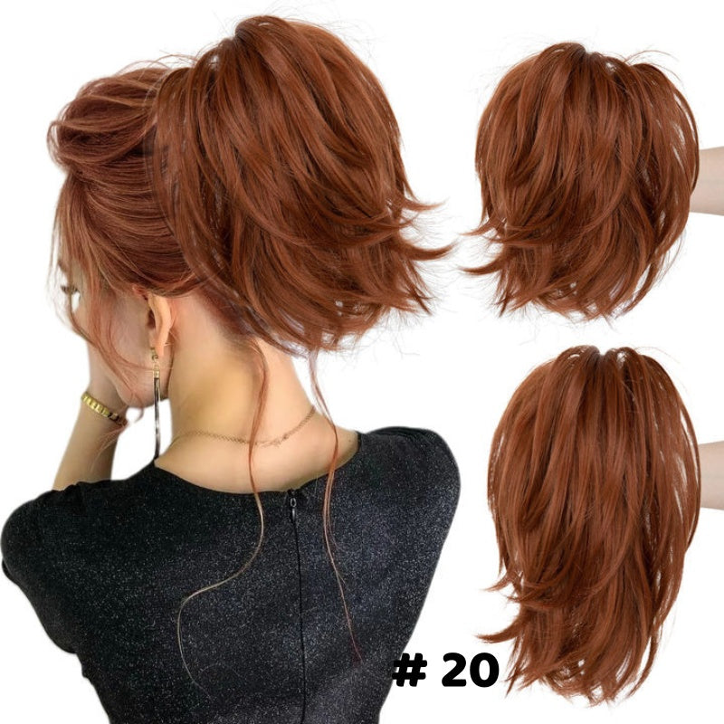 🌸Γυναικείες extensions με νύχια και αλογοουρά-GR