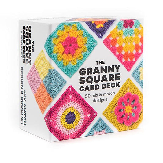 🧶✨Kvačkanje s kartami Granny Square – 50 vzorcev za kombiniranje in izdelavo-SI