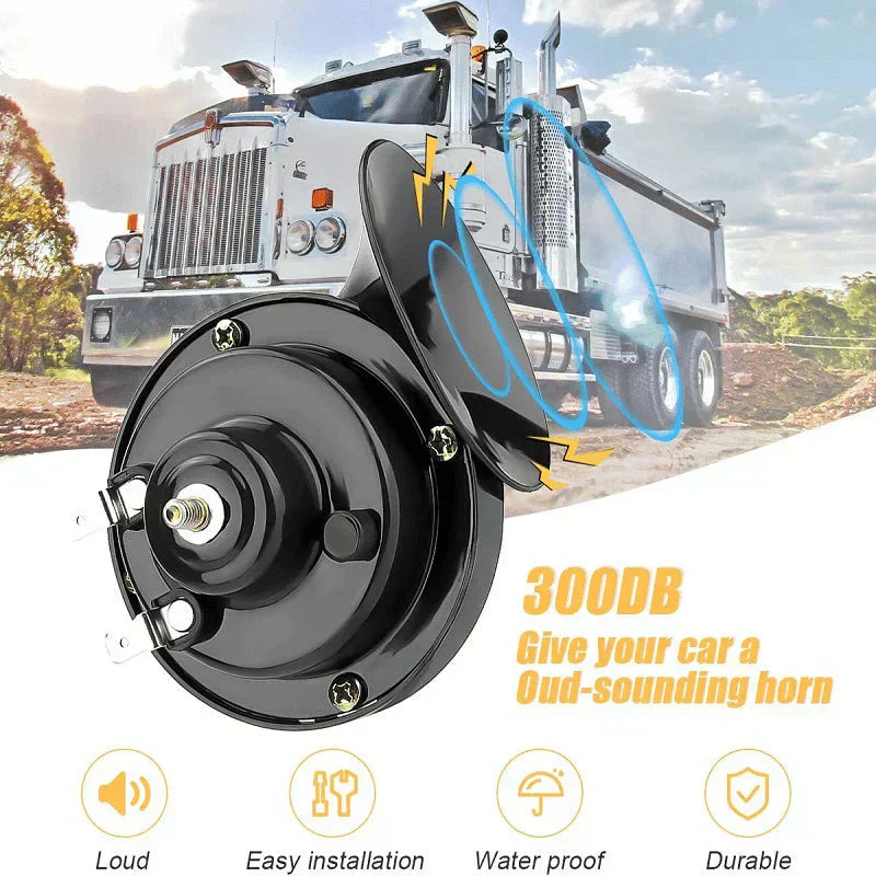 🔥 Κόρνα τρένου 300 dB, κατάλληλη για οχήματα 🚗🔊-GR