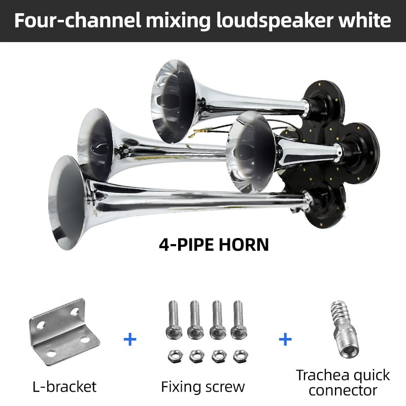 🔥 Κόρνα τρένου 300 dB, κατάλληλη για οχήματα 🚗🔊-GR