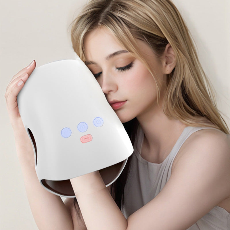 🔥 Πείτε αντίο στον πόνο των χεριών 🔥 Ασύρματο μασάζ χεριών με 3 ταχύτητες, θερμότητα και συμπίεση-GR