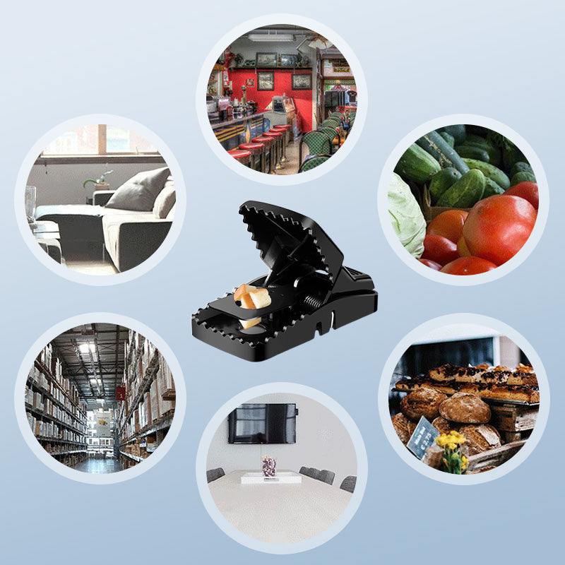 Επαναχρησιμοποιούμενη παγίδα για ποντίκια με μηχανισμό σκανδάλης υψηλής ευαισθησίας-GR