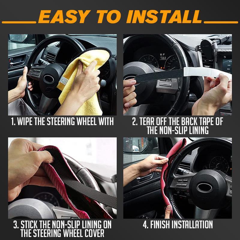 💥Προσφορά περιορισμένης διάρκειας💥Αντιολισθητικό κάλυμμα τιμονιού αυτοκινήτου🚗-GR