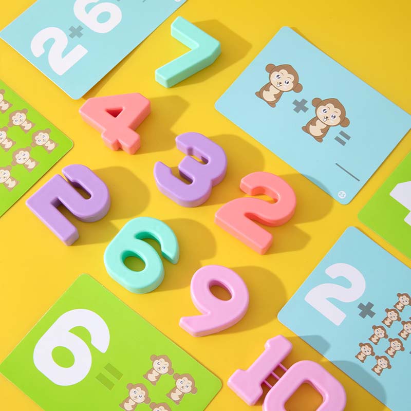 🐸Παιδικό σετ παιχνιδιών με ζωάκια κινουμένων σχεδίων και ζυγαριές-GR