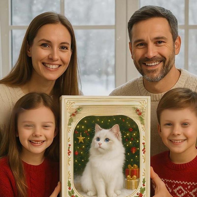 【🎁Božična ponudba🎄】Adventni koledar za ljubitelje mačk za leto 2026-SI