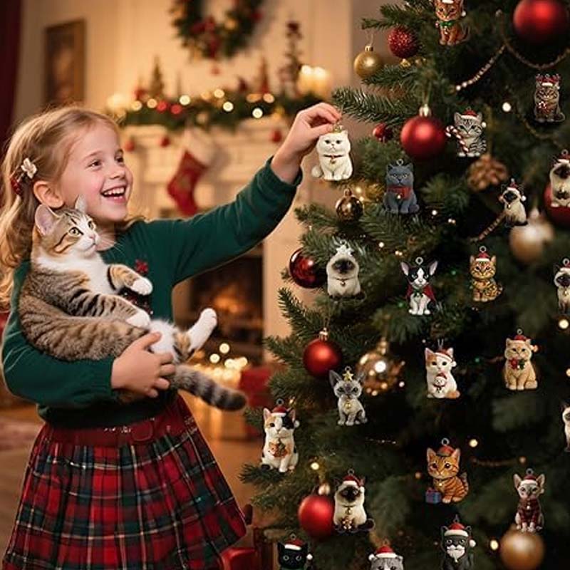 【🎁Božična ponudba🎄】Adventni koledar za ljubitelje mačk za leto 2026-SI