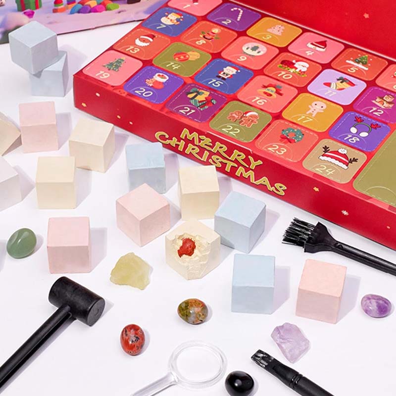 Σετ ημερολογίου advent γεωλογικής εξερεύνησης 24 ημερών-GR