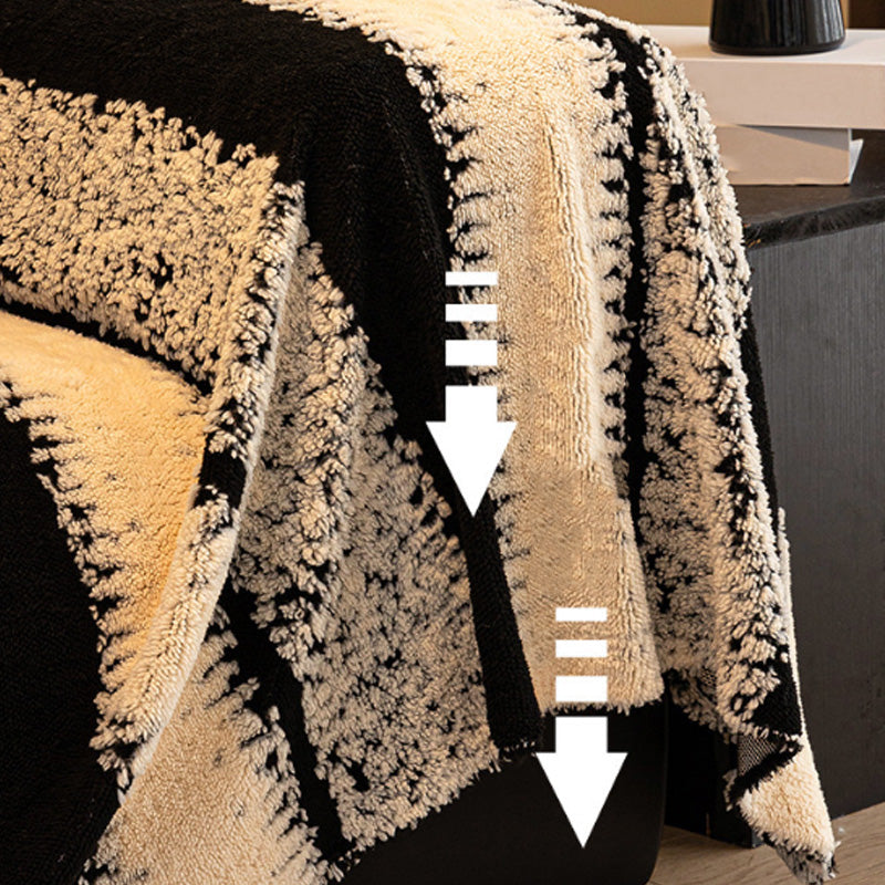 Μαλακό, αντιολισθητικό βελούδινο κάλυμμα καναπέ-GR