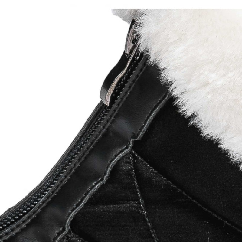 【EU36-42】❄️Χειμερινές γυναικείες μπότες από πολυουρεθάνη με βαμβακερή και φλις επένδυση-GR