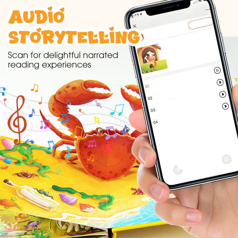 ✨【Παιδικό βιβλίο με τρισδιάστατα ζώα - ένα διαδραστικό βοήθημα μάθησης για τους μικρότερους】✨-GR