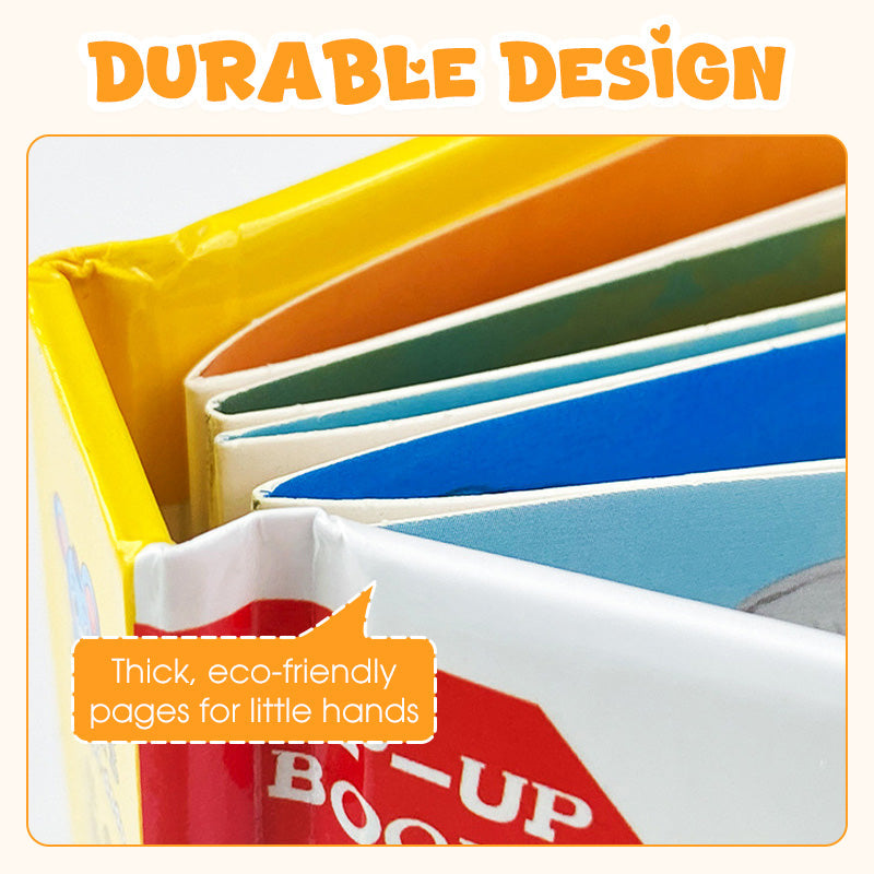 ✨【Παιδικό βιβλίο με τρισδιάστατα ζώα - ένα διαδραστικό βοήθημα μάθησης για τους μικρότερους】✨-GR