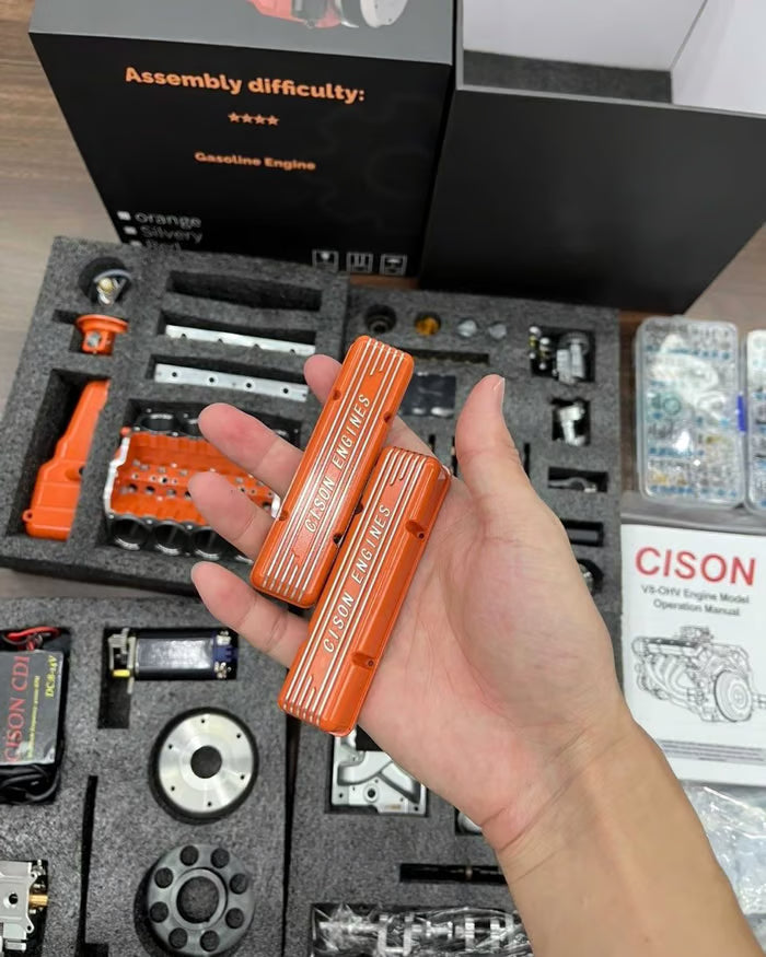 Model bencinskega motorja CISON V8 OHV za samosestavljanje-SI