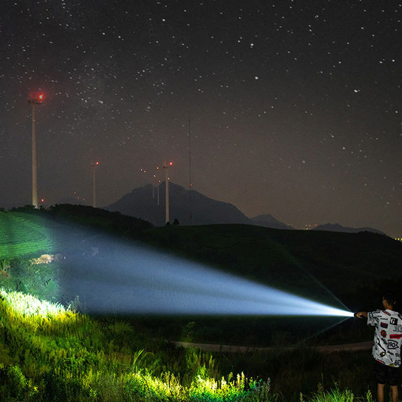 Φακός LED με δυνατό φως και αναδιπλούμενο σώμα-GR