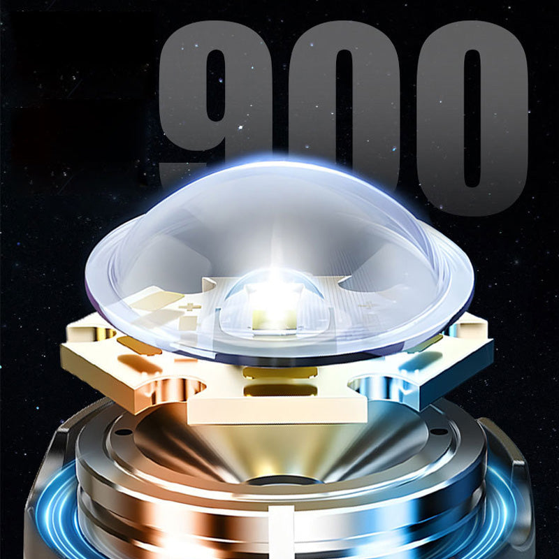 Φακός LED με δυνατό φως και αναδιπλούμενο σώμα-GR