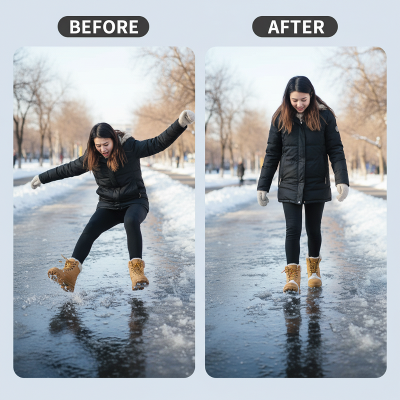 Πατάκια πάγου γενικής χρήσης με 5 ακίδες για παπούτσια και μπότες-GR