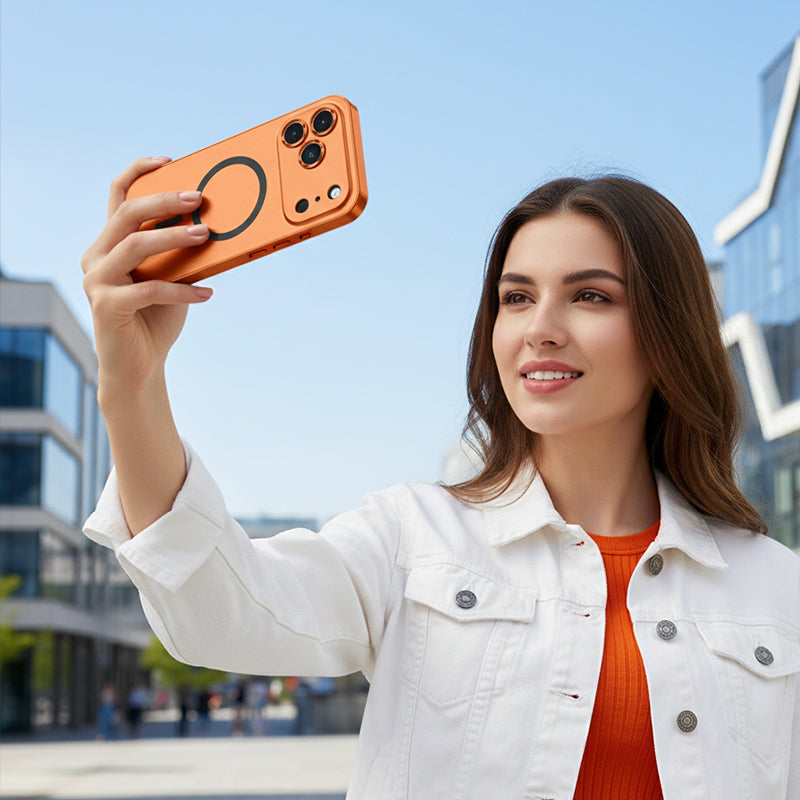 📱Μαγνητική μεταλλική θήκη για iPhone 17 / 17 Pro / 17 Pro Max-GR