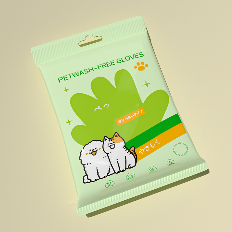 🐶 Γάντια αποσμητικού καθαρισμού κατοικίδιων ζώων χωρίς ξέβγαλμα-GR