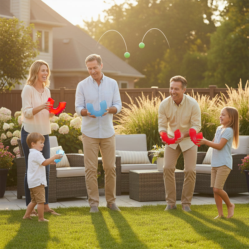 Παιχνίδι ζογκλερικών Pindaloo με τρεις μπάλες-GR
