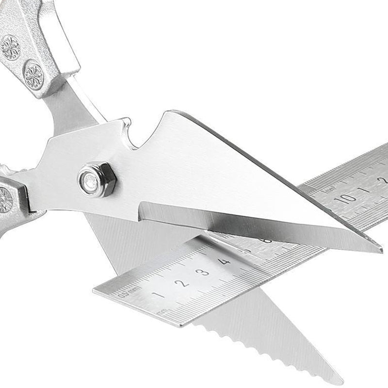 Večnamenske trpežne kuhinjske škarje-GR