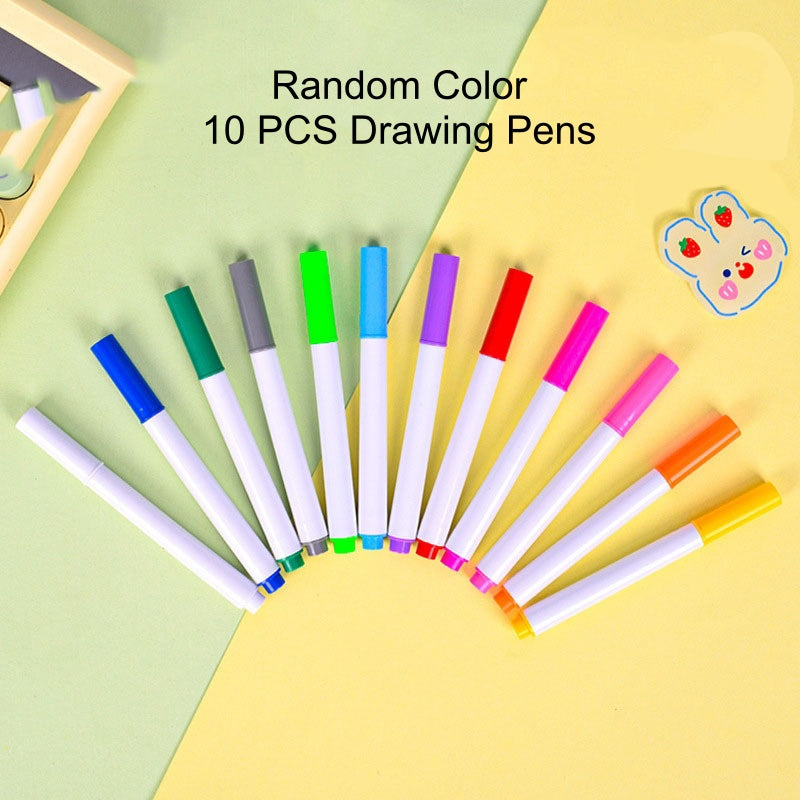 🔥👨‍🎨 Φωτιζόμενος ακρυλικός πίνακας σχεδίασης με βάση που σβήνει 🎨✨-GR