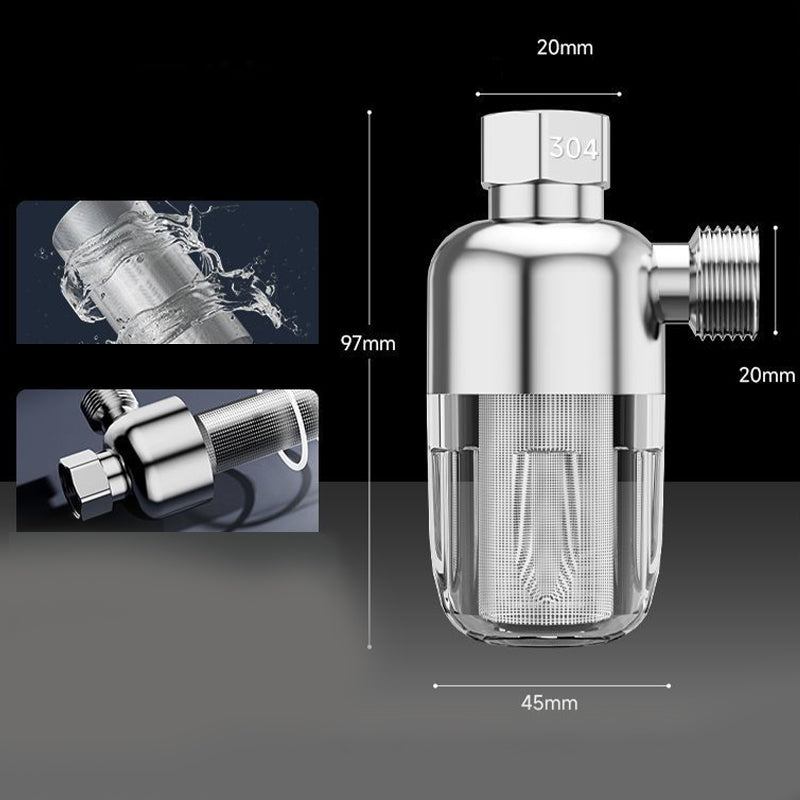 Φίλτρο νερού ολόκληρου σπιτιού από ανοξείδωτο χάλυβα 40 μικρών-GR