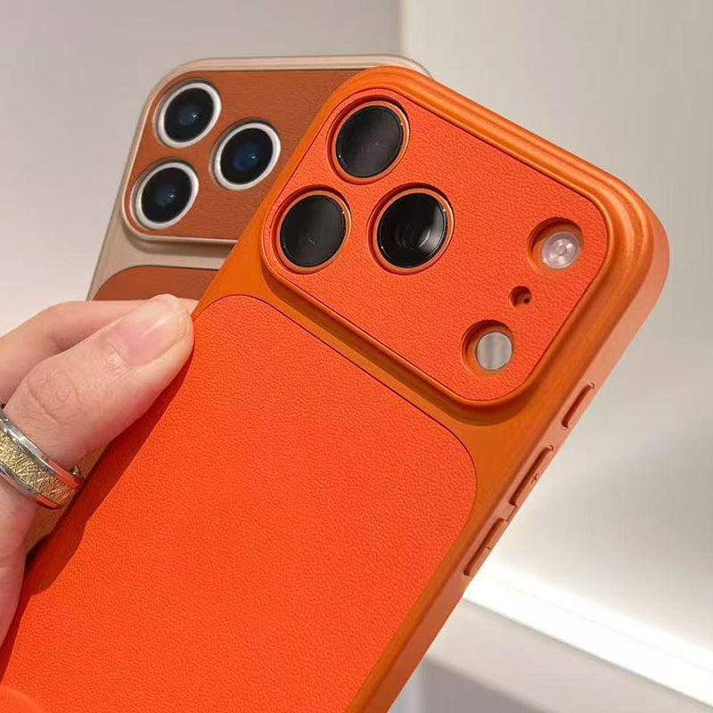 🎯 Vrhunski ovitek za telefon z videzom usnja in zaščito pred udarci | Ščiti pred padci, praskami in prahom ter doda luksuzen videz-SI