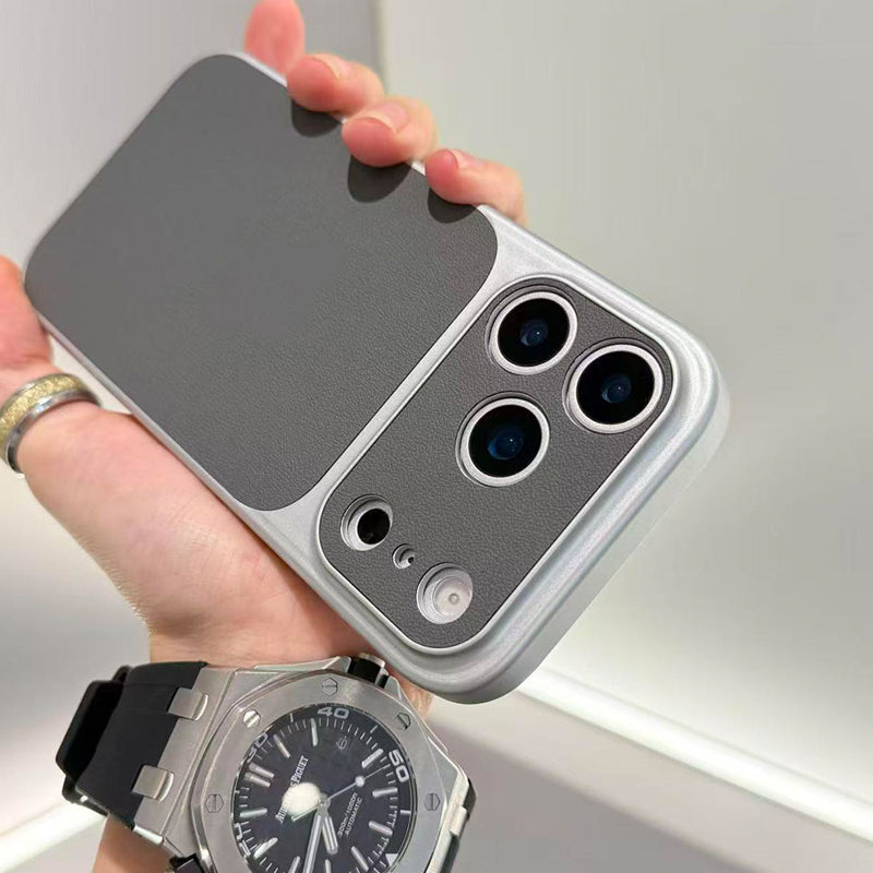 🎯 Vrhunski ovitek za telefon z videzom usnja in zaščito pred udarci | Ščiti pred padci, praskami in prahom ter doda luksuzen videz-SI