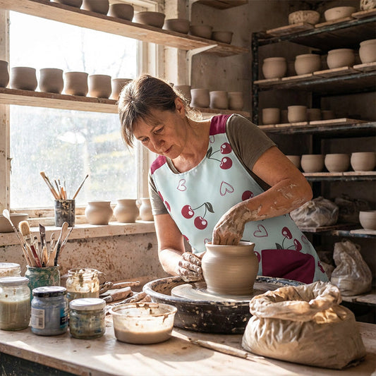 🔥Ženski predpasnik s prekrižanimi naramnicami-SI