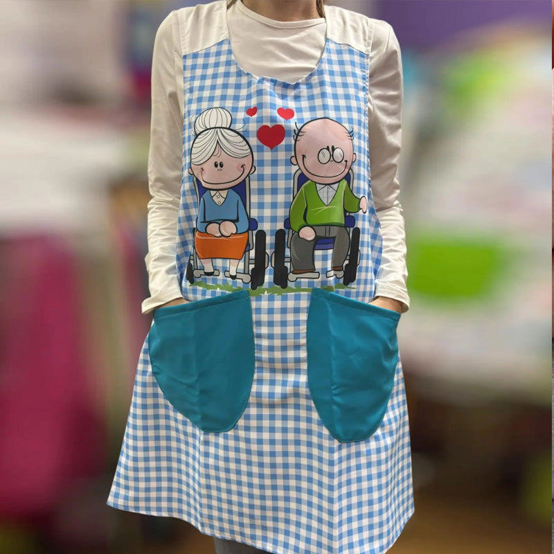 🔥Zenski predpasnik s prekrižanimi naramnicami-SI