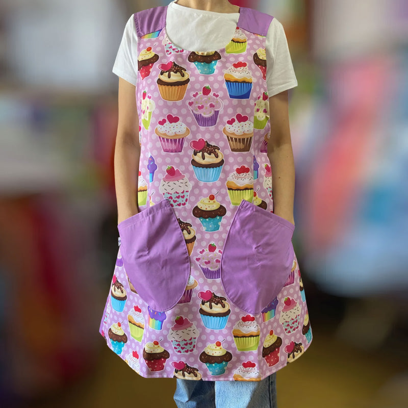 🔥Ženski predpasnik s prekrižanim trakom in brezrokavnikom-GR