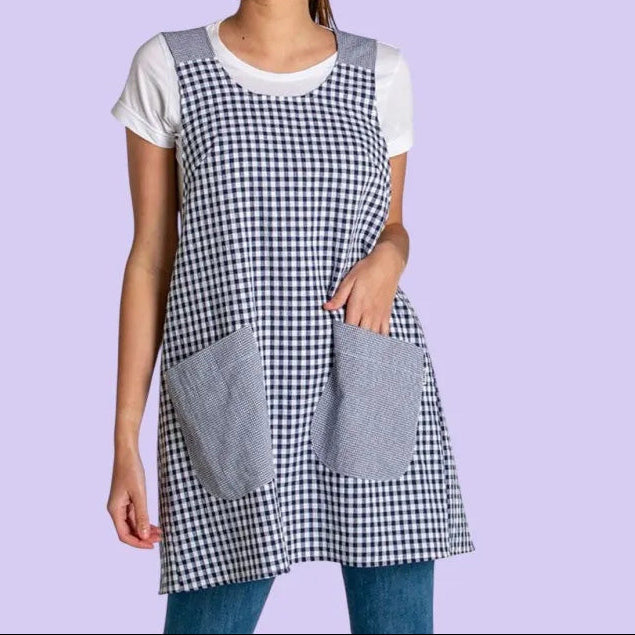 🔥Zenski predpasnik s prekrižanimi naramnicami-SI