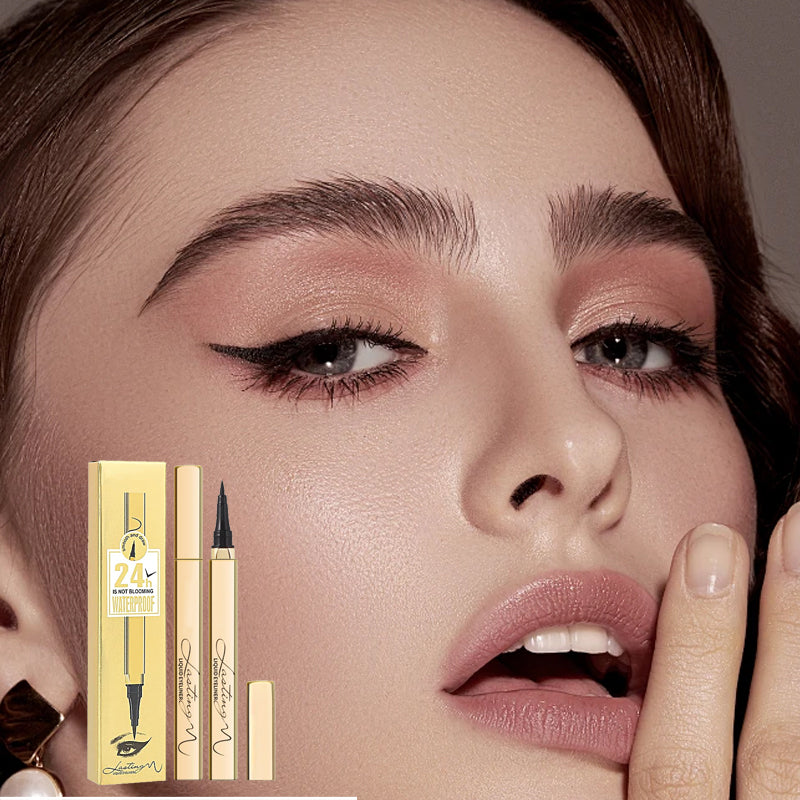 🔥1+1 δώρο✨Υγρό eyeliner μακράς διαρκείας, αδιάβροχο - τέλος στο μουτζουρωμένο eyeliner!-GR