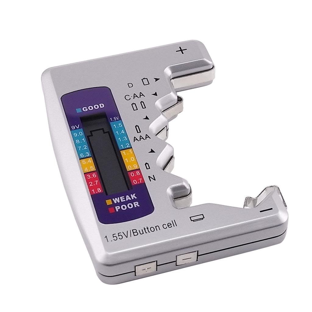 Tester baterij 【Olajšajte si življenje】-SI