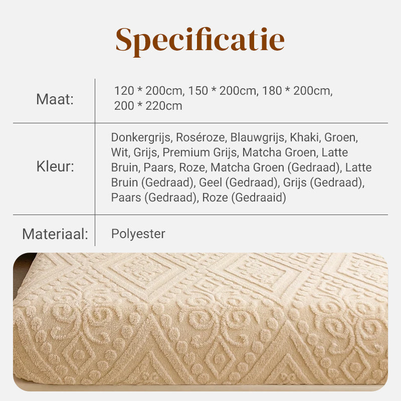 🔥 Ειδική Προσφορά: Ελαστικό, μαλακό πλεκτό σεντόνι με εφαρμοστή εφαρμογή 360°-GR