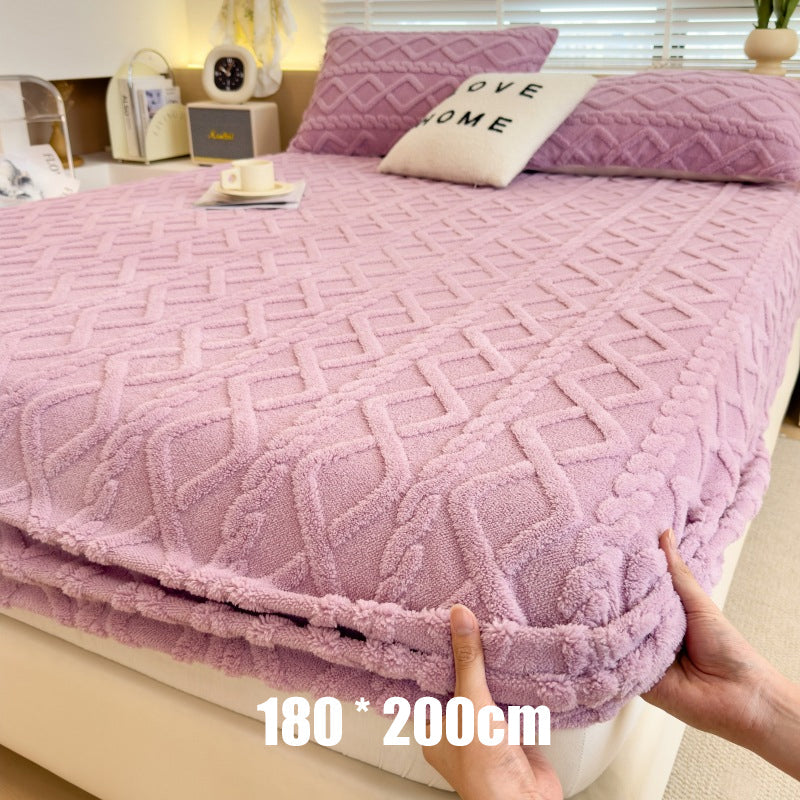 🔥 Ειδική Προσφορά: Ελαστικό, μαλακό πλεκτό σεντόνι με εφαρμοστή εφαρμογή 360°-GR