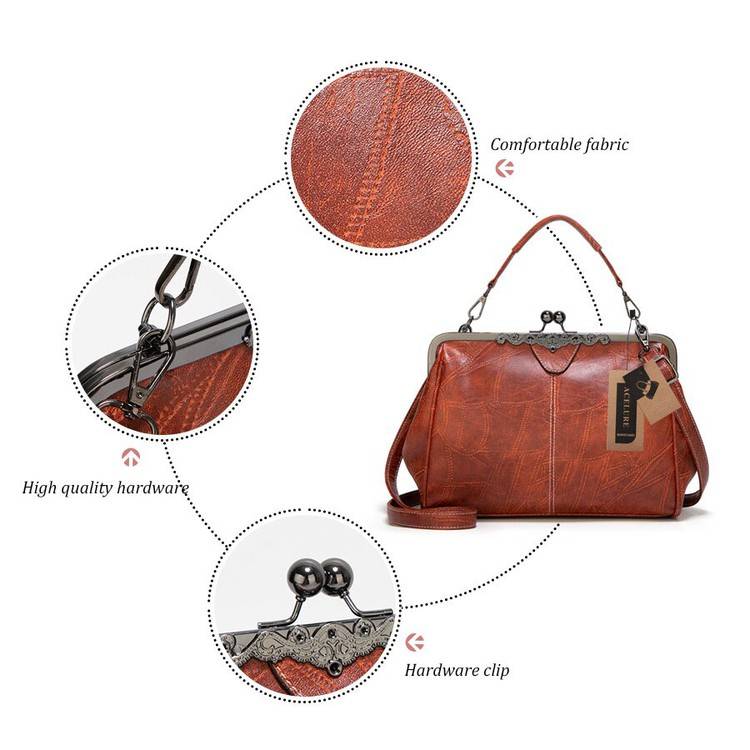 💖[Geriausia dovana] Elegantiška retro stiliaus rankinė-LT